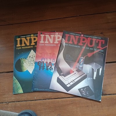 Input Magazine - Issues 5 - 6 & 8 - Retro Computer Programming (#3)