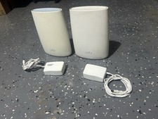 Netgear Orbi AC3000 Trri-Band Wireless Router - White, Pack of 2 RBK50-100NAS 