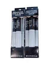 e.l.f. 2-PACK Enhancing Lash & Brow Serum 3.5 ml  New In Box