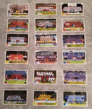 Panini 2002/2003 komplett alle 18 Mannschaftsbilder aus Sammlung