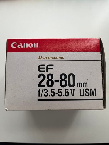 Canon Ef 28-80Mm 1 3.5-5.6 V Ultrasonic