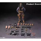 CY7-TOYS 1/12 Scale GHOST Action Figure Box Set