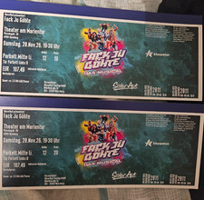 2× Musical Tickets Fack ju göhte  