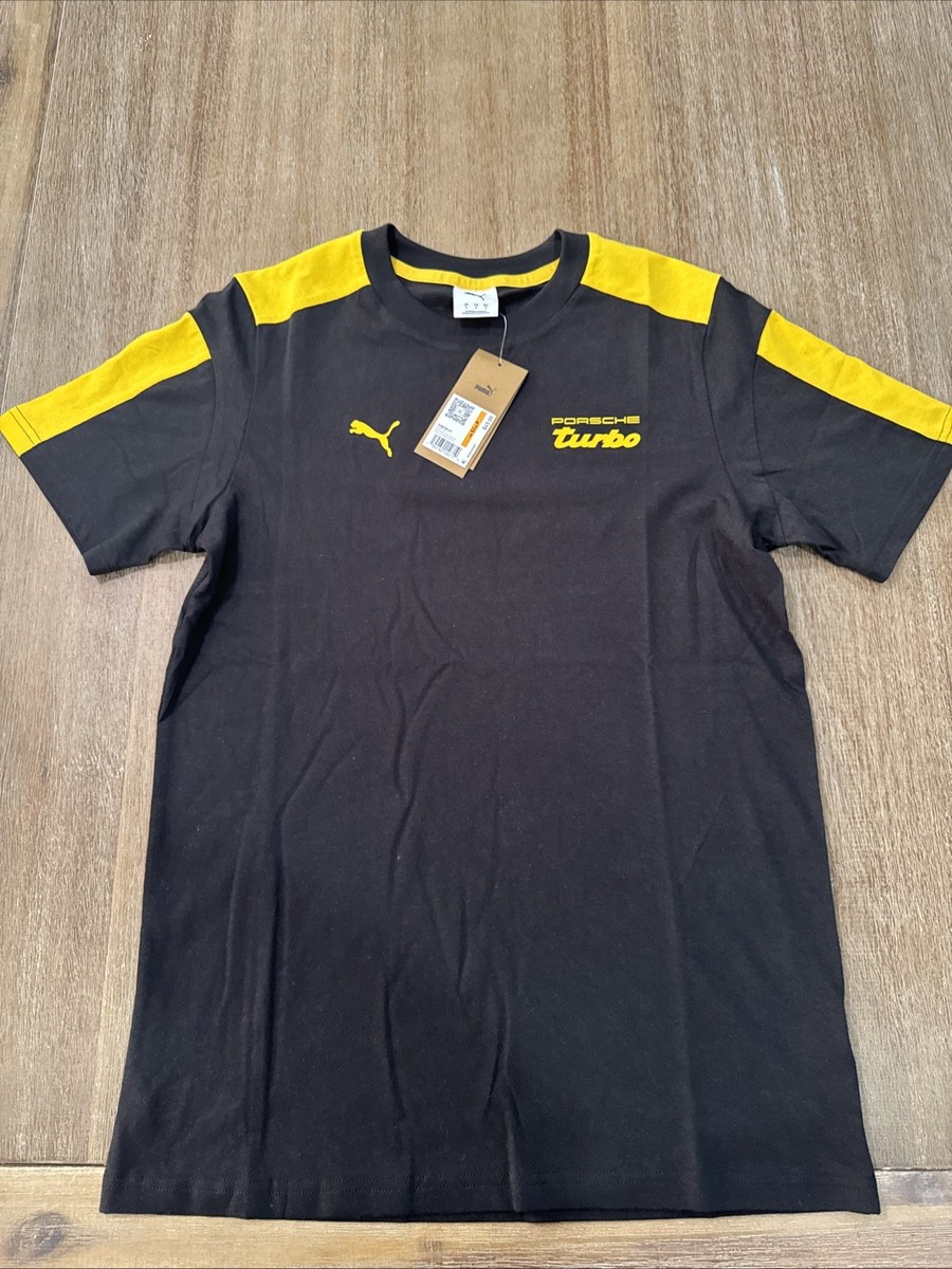 Puma Porsche Motorsport 911 Turbo Legacy T-Shirt Mens Small Black