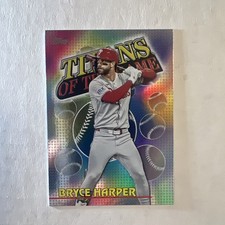 2026 Topps #TOG-18 Bryce Harper Titans of the Game Philadelphia Phillies