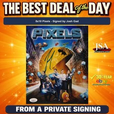 Josh Gad Signed 8x10 Photo from Pixels JSA COA from Private Signing