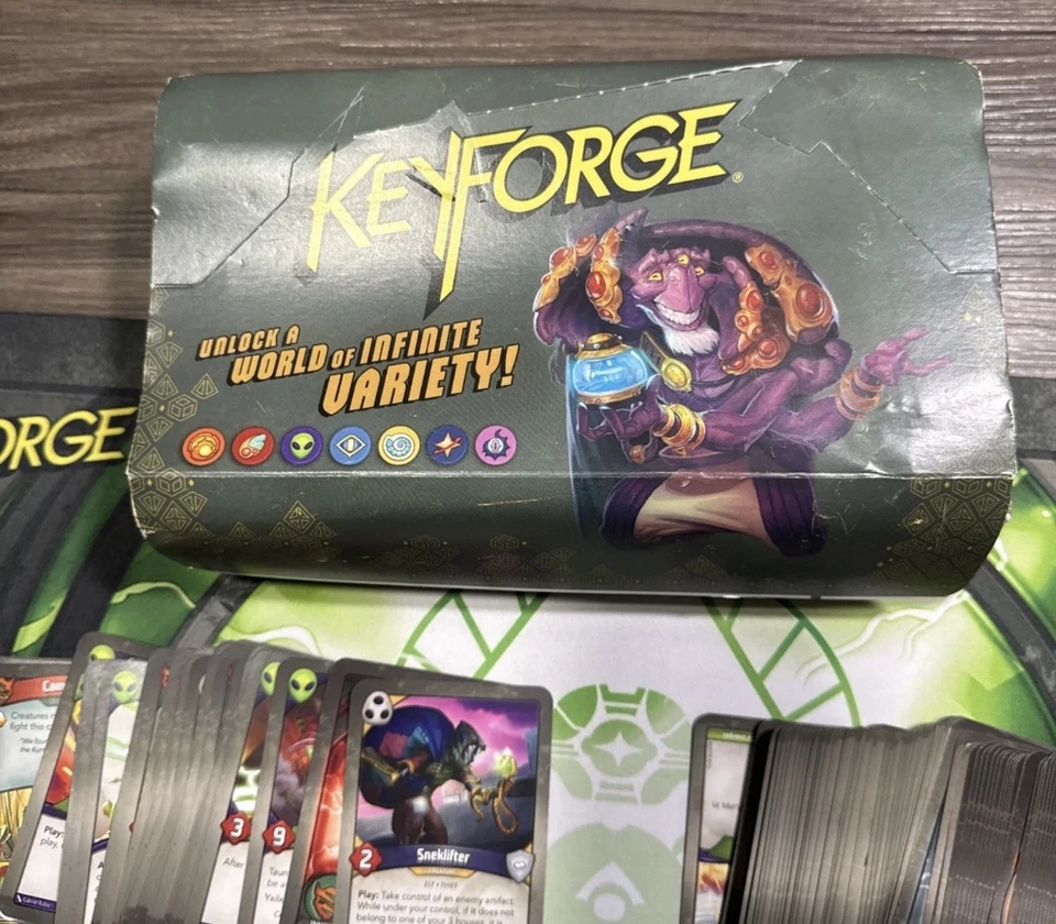KeyForge: Winds of Exchange Display (18 Decks) + more cards, mat and more - Image 3 of 4