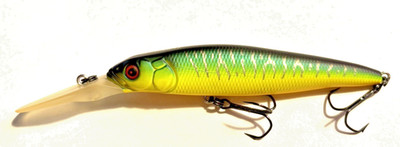 Megabass Live-X Revenge Wobbler, Crankbait, Kunstköder, 9 cm, Suspending