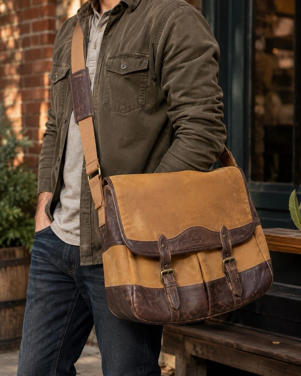 timberland leather bag products for sale | eBay