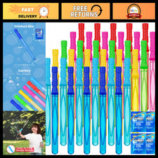36 Pack Big Bubble Wands - 14.6" Bubble Blower for Kids, Party Favors, Outdoor F