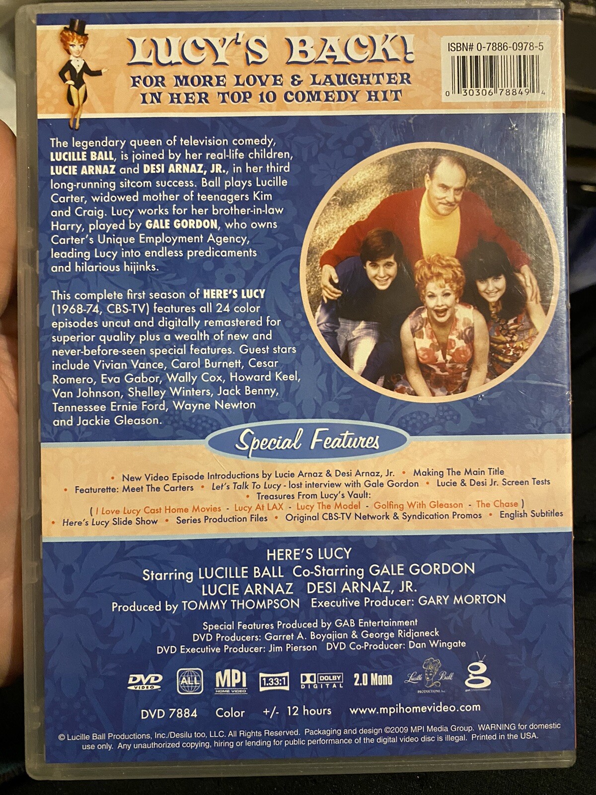 Heres Lucy Season One Dvd 09 4 Disc Set For Sale Online Ebay