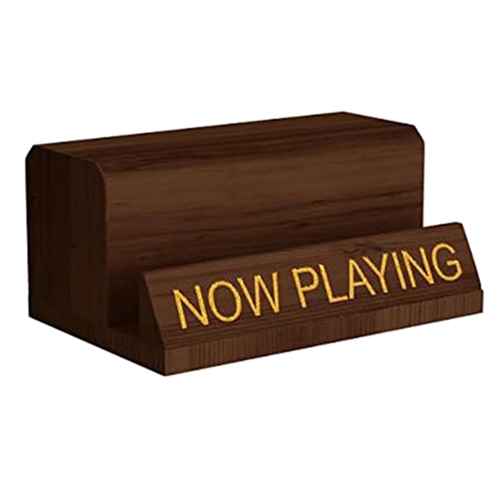 Myqqhbs 1 pz Now Playing Vinyl Record Stand Vinyl Record Holder Display (l8g)