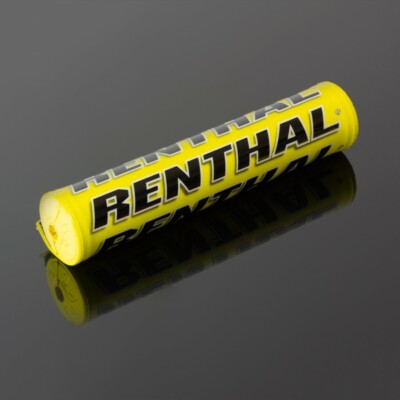 Renthal Yellow 10'' Crossbar Bar Pad With Yelow Foam RM RMZ DRZ 125 250 400 450