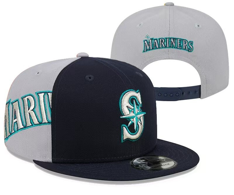 Seattle Mariners MLB Snapback New Adjustable Embroidered Logo Baseball