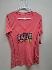 NWT Chicago Blackhawks NHL Hockey Women's Large T-Shirt Top SHIPS WORLDWIDE