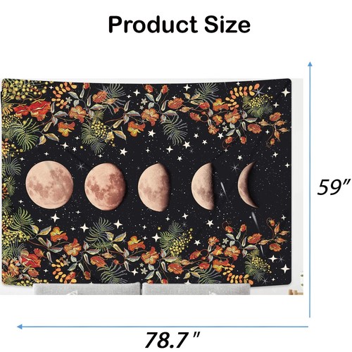 Hippie Psychedelisch Wandteppich Dekoration Wandbehang Decke Kunst Wohndeko USA - Bild 13 von 207