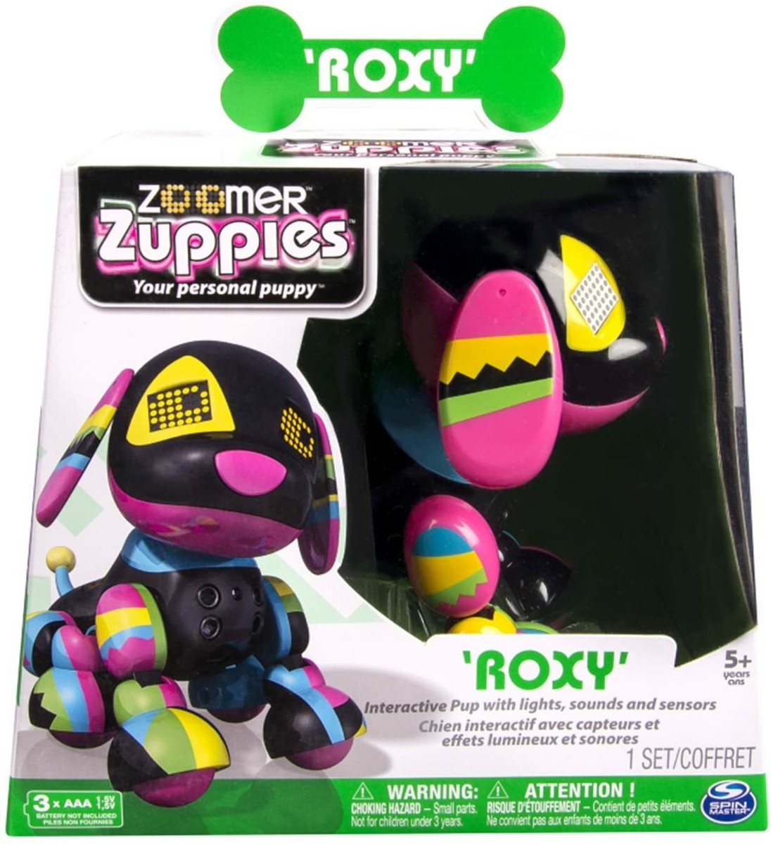 Zoomer Zuppies Interactive Puppy with Lights, Sounds & Sensors