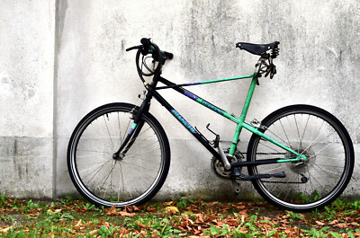 BIANCHI Vintage Oldtimer ATB 1985 Fahrrad grün 21-Gänge STI SHIMANO Deore LX 