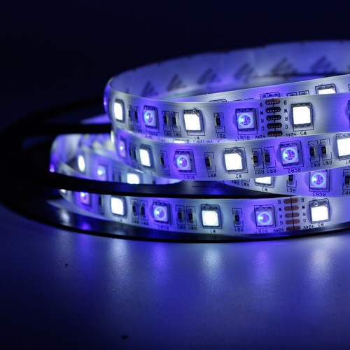 DC 24V 5M 5050 RGB luce striscia LED dimmer WiFi per Alexa Google Home set nastro - Foto 31 di 38