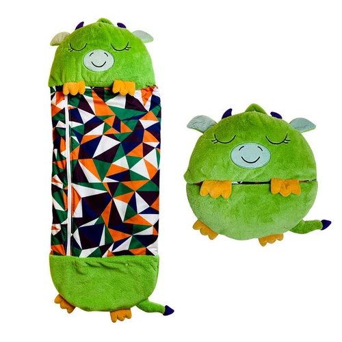 130cm Kids Sleeping Bag Lazy Warm Thermal Boys Girls Sleep Sack Home Blanket - Picture 12 of 36