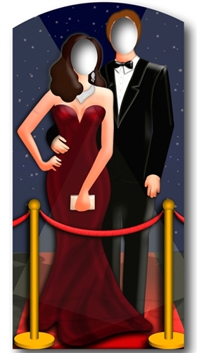 Star Cutouts Hollywood Couple Cardboard Standee - 186 cm - Image 3