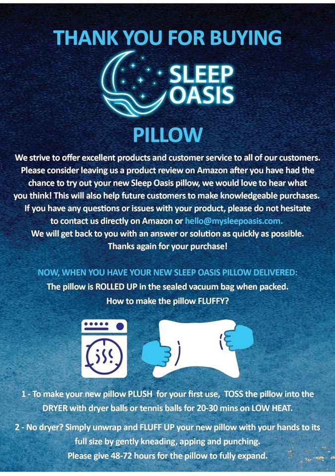 Side and Back Sleeper Pillow for Neck and Shoulder Pain Relief, Queen