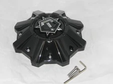 TIS GLOSS BLACK WHEEL RIM CENTER CAP 6056B212 S1209-08 6056K84-TIS S1105-06-84