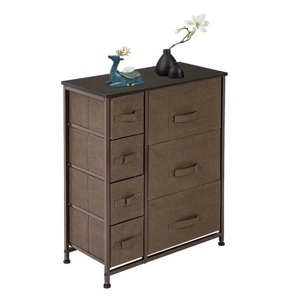 Cassettiera colorata in legno per camera da letto, elegante armadietto portaoggetti per corridoio o soggiorno, cassettiera organizer con cassetti (80 x 40 x 110 cm