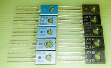 Motorola (On-Semi) 2N4923 Transistor, NPN, 1A, 80 Volt, TO-126, lot of 10 pieces