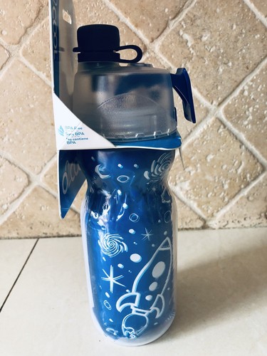 O2COOL Mist 'N Sip Misting and Drinking Squeeze Bottle, 12oz. Blue - Picture 3 of 4