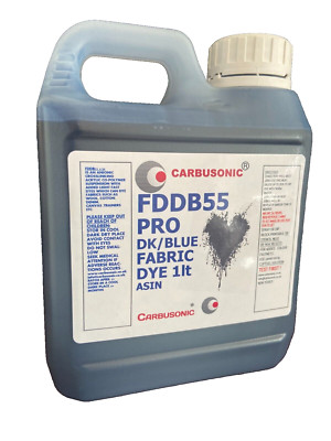Flüssige Stofffarbe dunkelblau, Kleidung, Denim, Handtaschen, Spray, Dip, Batik 1 LT