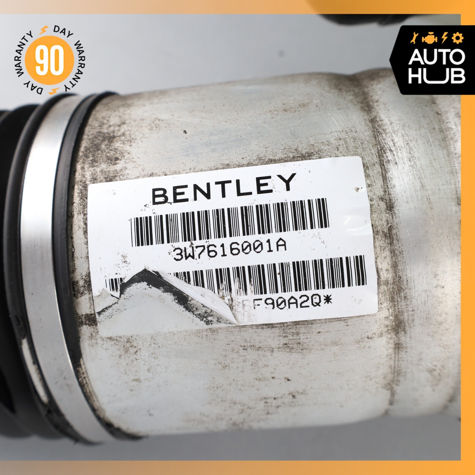 07-11 Bentley Continental GTC Speed Rear Left Side Air Ride Air Shock Strut OEM