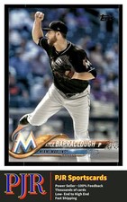 2018 Topps Update #US15 Kyle Barraclough Miami Marlins