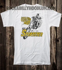 Retro Motorcycle Tee T Shirt Ed Big Daddy Roth Chopper Harley Sportster Chopper