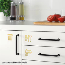 Kitchen Utensil Icon | Decals Home Organisation | Vinyl Stickers Labels