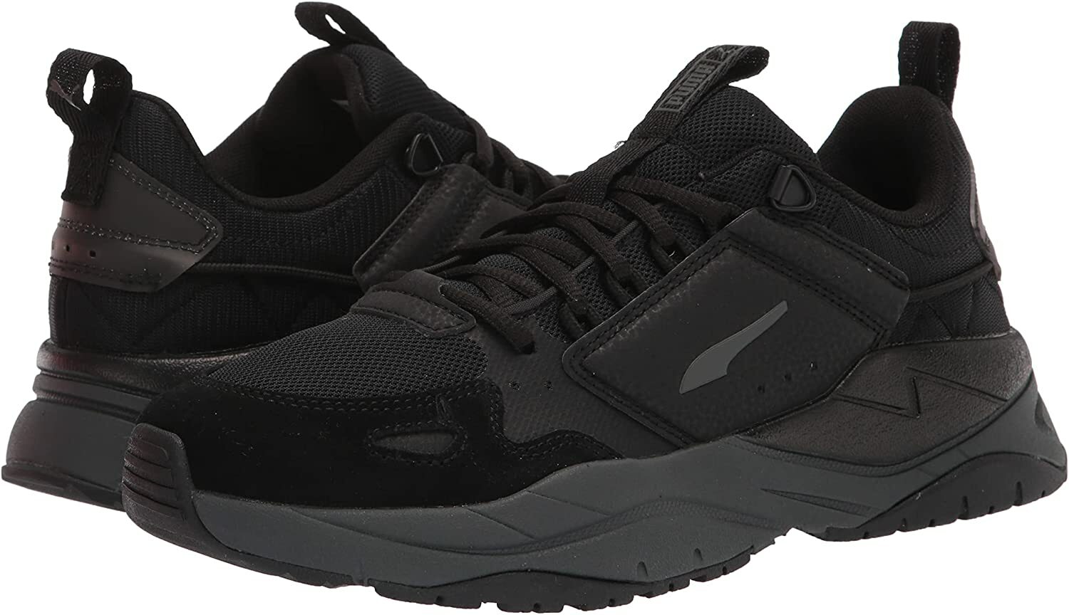 Men's Shoes PUMA X-RAY 2 RAMBLE Athletic Sneakers 38072701 BLACK / DARK SHADOW