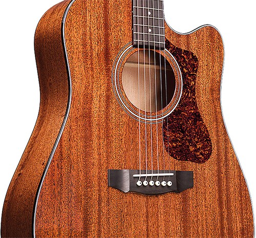 Guild D-120CE Dreadnought Electro Guitarra, Natural, Electro Acústico - Foto 4 di 4