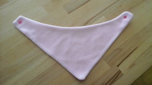 Babyschal Dreieckstuch mit Fleece/ Motive, Mehrfarbig mit Liebe genäht - Bild 2 von 2