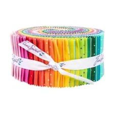 Jelly Roll 2.5" Strips 40pc Free Spirit Tula Pink "Tiny Coordinates"