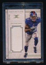 ODELL BECKHAM JR. 2015 TOPPS DEFINITIVE COLLECTION JUMBO PATCH 33/40 *GIANTS*