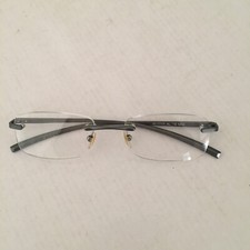 Magnivision WL1111 Eyeglass Frames Rectangular Rimless AL12 MCV