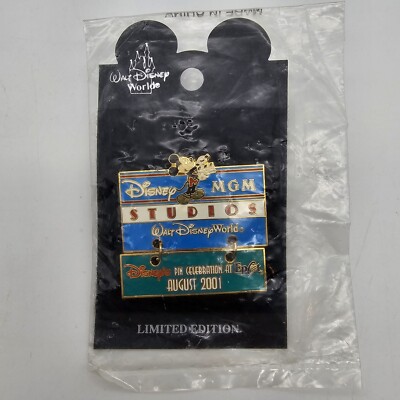 DIsney World - MGM Studios Director Mickey Mouse Clapboard Epcot Pin Celebration