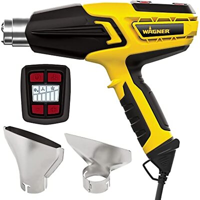 Wagner 0503063 FURNO 500 Variable Temp Heat Gun, 2 Nozzles & 12 Temperature