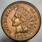 1883 US Indian Head Penny ~ BU Nice Coin