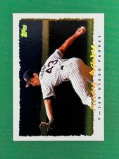 1995 Topps Series 1 Baseball #60 Andy Ashby CyberStats Spectralite