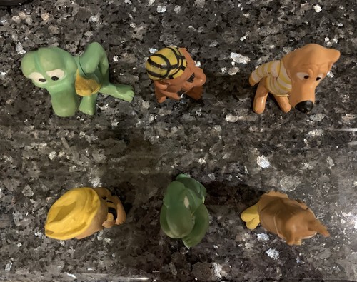 Vintage 1969 Walt Kelly Set of 6 Plastic Vinyl Figures Collectible Toy Figurines - Picture 2 of 23