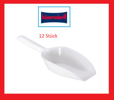 12 Stück Abwiegeschaufel 230 ml weiß Tee/Ei...