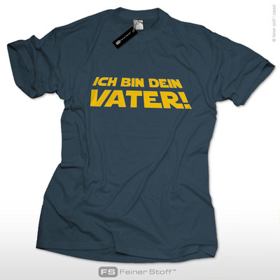 Ich bin dein Vater Papa T-Shirt Vatertag Geburt Kult Fan | Star Wars Satire