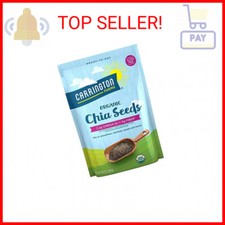 Carrington Farms Organic Chia Seeds, Gluten Free, USDA Organic, 14 Ounce