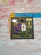 Vtg 1996 Olympic Pin Rhythmic Gymnastics & Soccer Events Athens Georgia